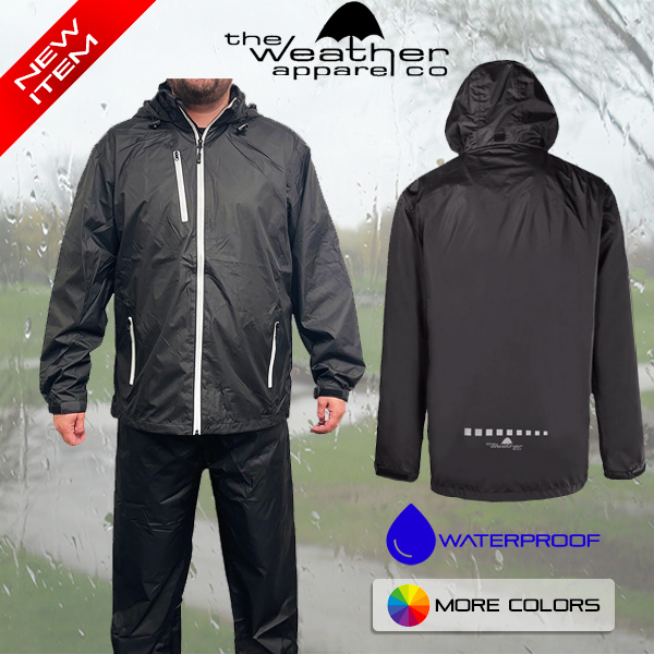 $69! Weather Co Waterproof Hooded Rain Suit