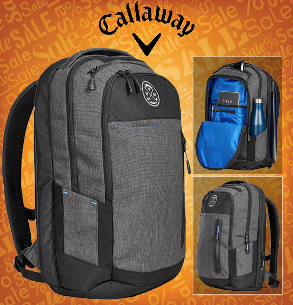 Callaway Clubhouse Backpack with Laptop Sleeve $39.97!