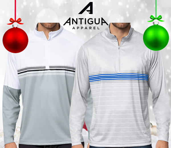 Only $19! Antigua Men's 1/4-Zip Performance Pullover 2 Styles