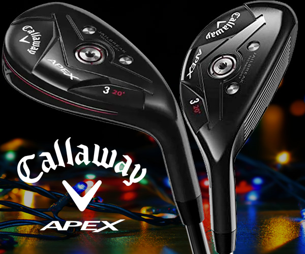Callaway Apex 19 Hybrid Rescue Clubs - only $129