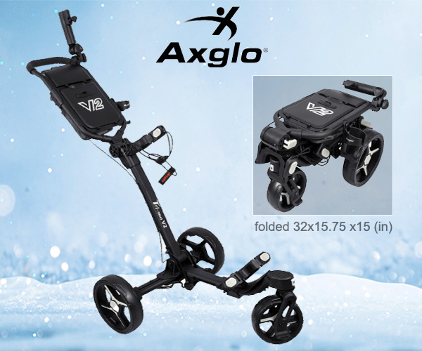 Axglo Trio360 3-Wheel Push Cart  $129