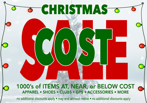 Cost Sale Is Back! Get it for Christmas