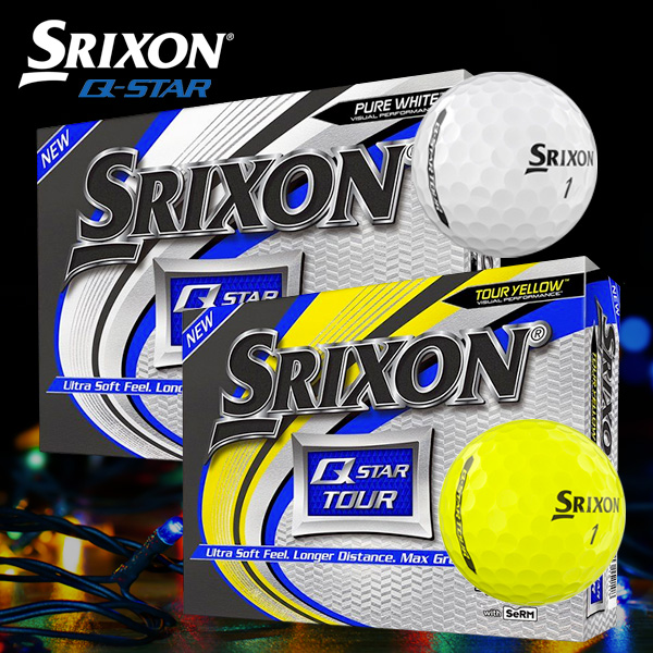 Srixon Q Star Tour 3 Golf Balls - only $18 /dozen