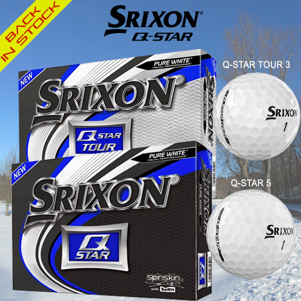 Only $18/dzn! Srixon Q-Star Golf Balls  Back in stock