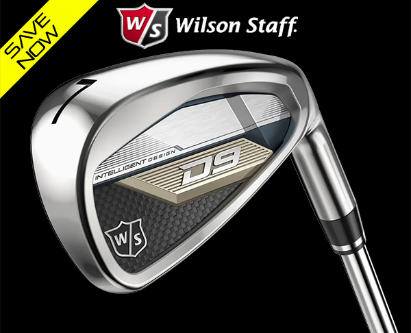 $395! Wilson D9 Iron Set (5-GW)