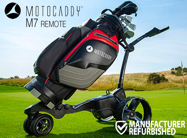 Motocaddy M7 Remote Electric Golf Caddy $1095