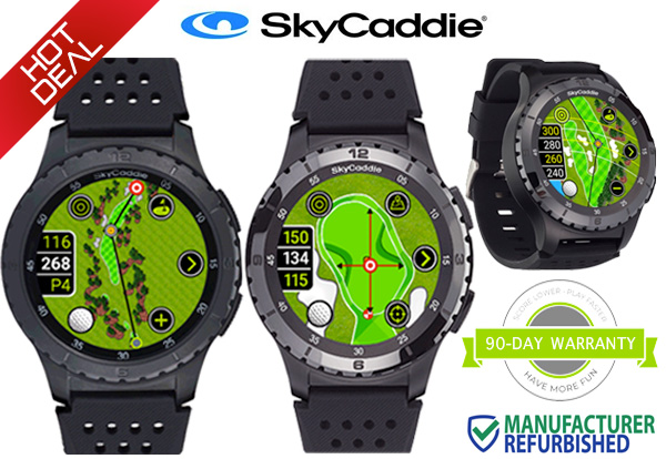 Only $125! SkyCaddie LX5C GPS Rangefinder Watch
