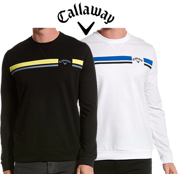 $20! Callaway Men's Lightweight Crewneck Sweatshirt