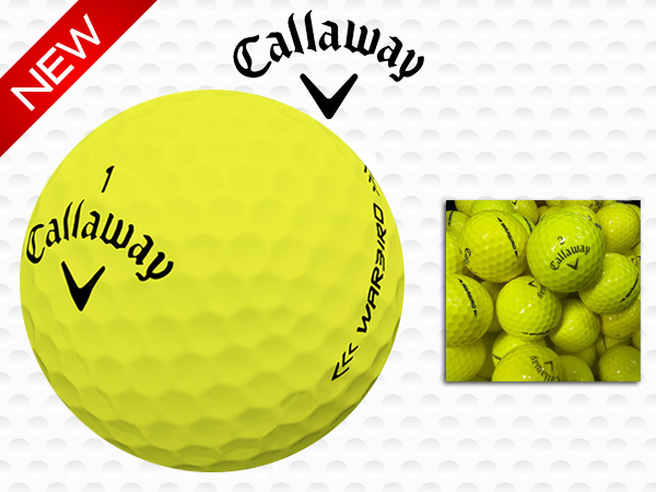 Only $13/dzn! Callaway Warbird Golf Balls - New in Bulk Packaging
