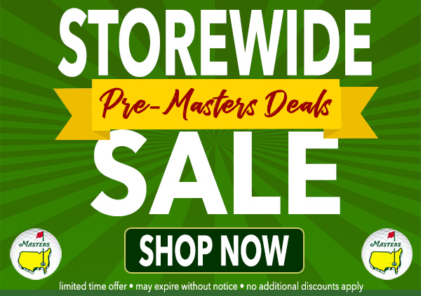 Pre-Masters DEALS! Ending Tonight Gear Up