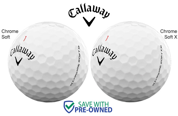 Only $14 / dzn!! Callaway Chrome Soft & Chrome Soft X Golf Balls