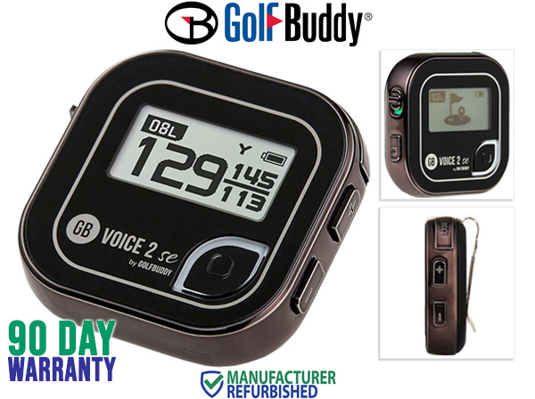 Only $49!! GolfBuddy Voice 2SE Talking GPS Rangefinder  retail $129.99