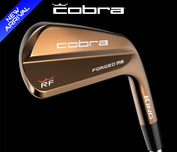 $599! Cobra King RF Forged MB Copper Iron Set (4-PW)