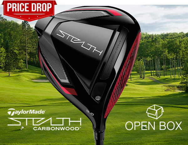 Only $299! TaylorMade Stealth Carbonwood Driver  retail $599.99