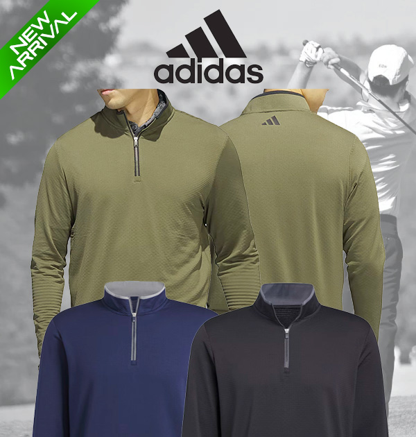 Adidas Men's COLD.RDY 1/4-Zip Pullover Sweatshirt