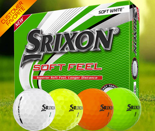 Only $19 / dzn! Srixon Soft Feel Golf Balls