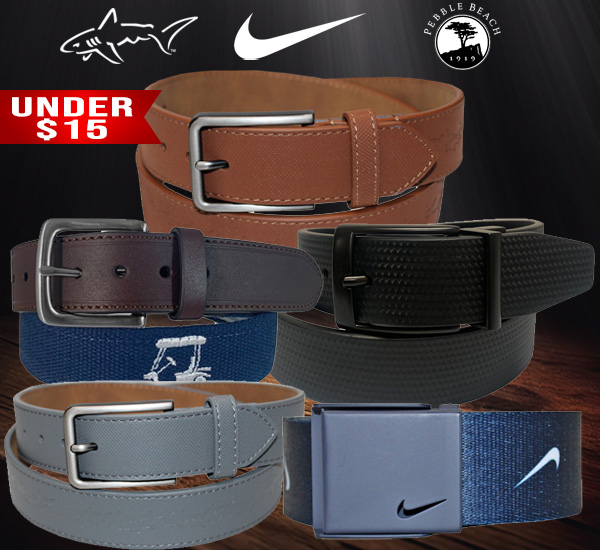 Under $15! Men's Belts 12 styles