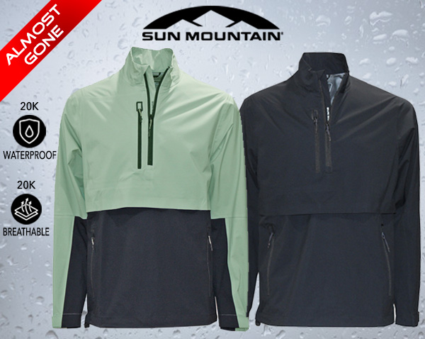 Only $59! Sun Mountain Waterproof Jackets & Pullovers