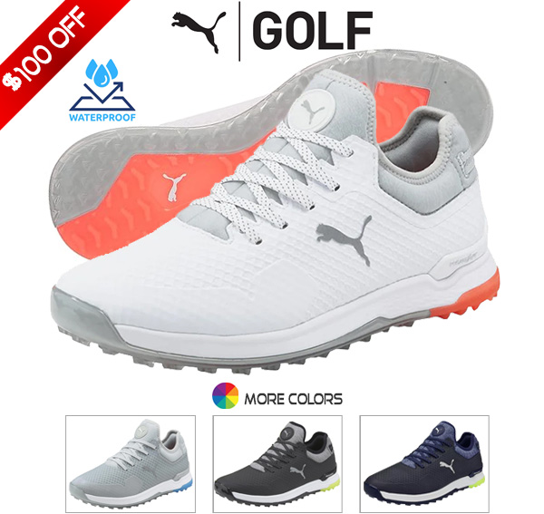 Only $60! PUMA Alpahcat Waterproof Spikeless Golf Shoes