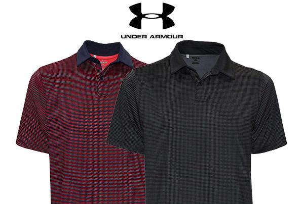 Only $28!! Under Armour Half Moon Print Polo Shirt  retail $75.00