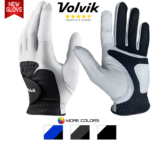 Only $6 / glove!! Volvik EZFIT Lycra / Cabretta Leather Golf Gloves