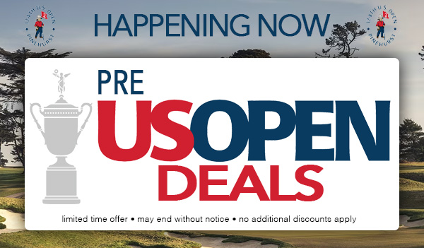 Pre-US Open Sale is NOW! Go Low Today