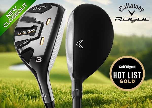$125! Callaway Rogue ST Pro Hybrid Rescue